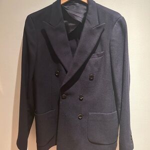 Reiss navy double breasted sport jacket 42R